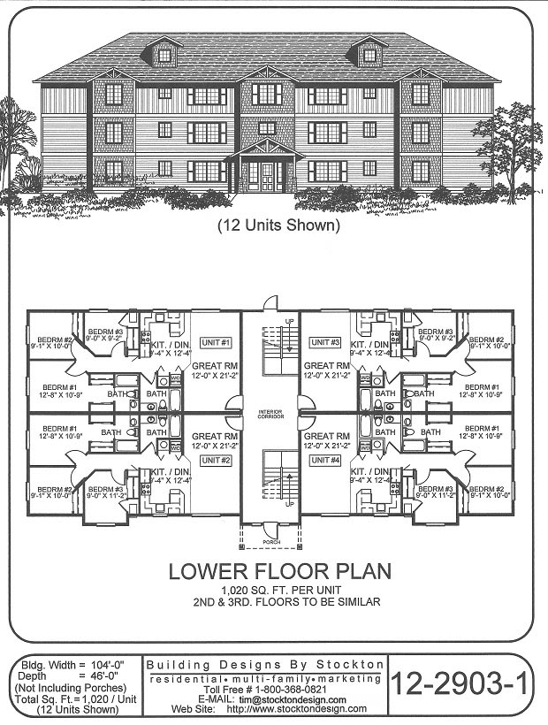 Building Designs by Stockton Plan 1229031