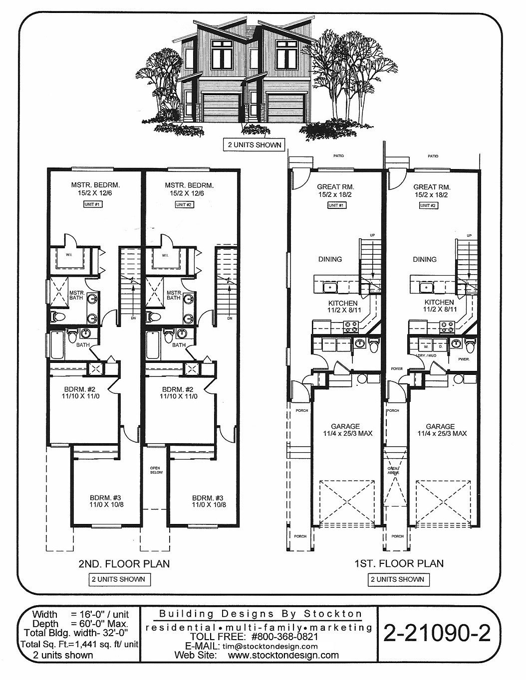 Building Designs By Stockton Plan 2 21090 2