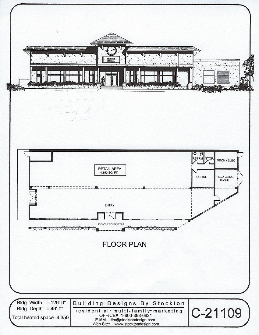 Commercial Building Plans and Designs